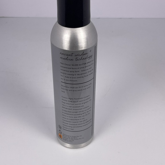 Nick Chavez Silver Glitter Spray 8 oz Discontinued - Picture 3 of 3